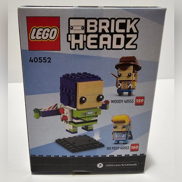 Lego Brickheadz Bundle 40553 Woody and Bo Peep 40552 Buzz Lightyear - Picture 7 of 9